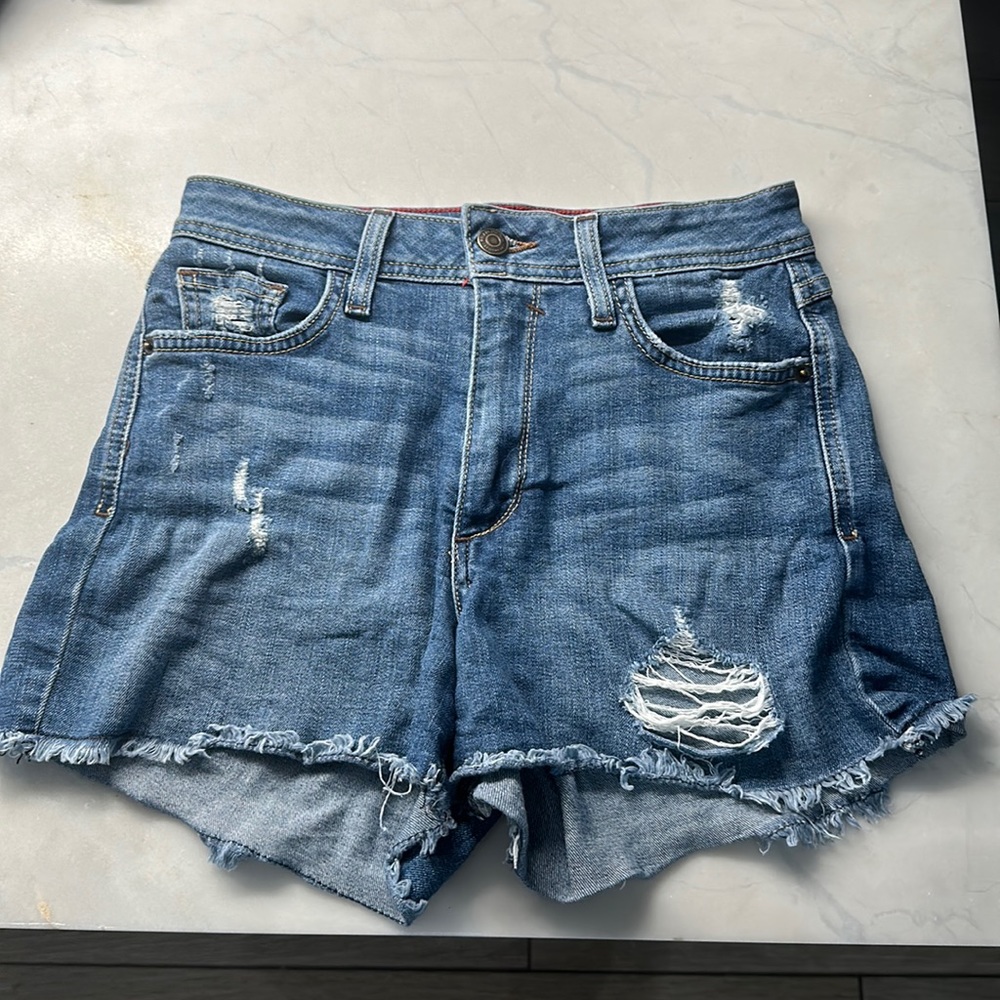 Fran denim Amy shorts size 27